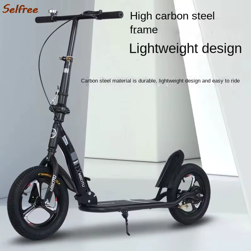 Selfree-Trottinette Pliante Portable pour Adolescents de Plus de 10 Ans et Adultes