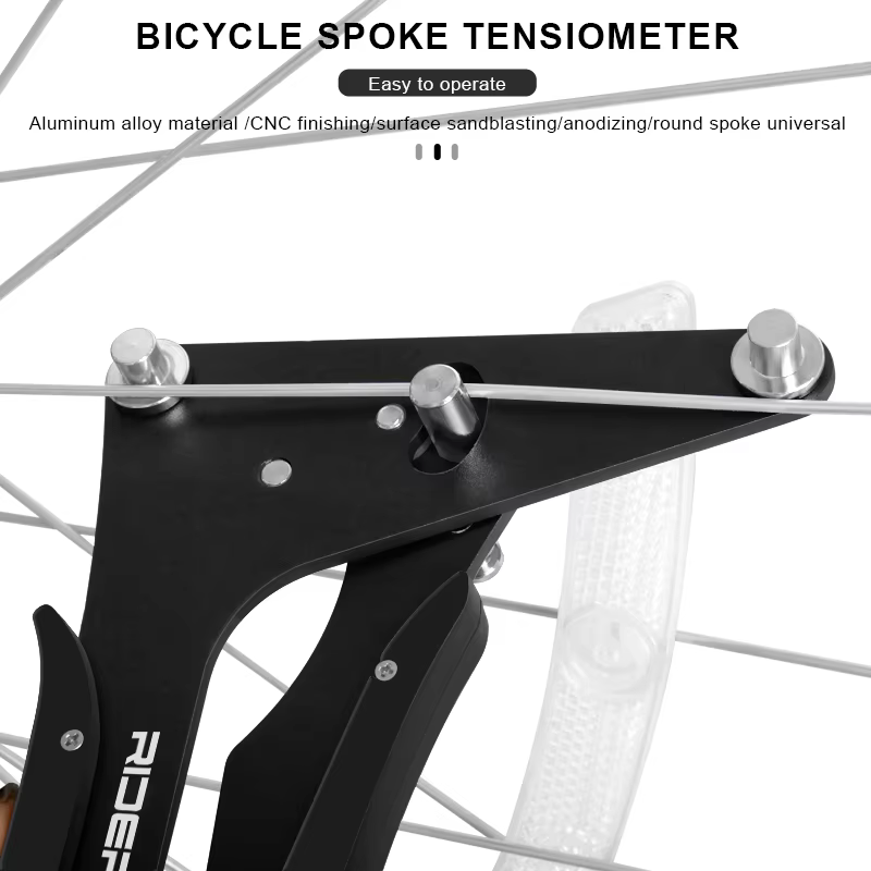 Compteur de Tension de rayons de vélo CNC en alliage d'aluminium
