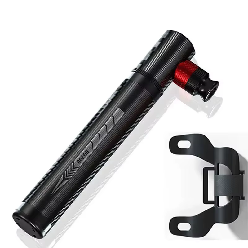 Mini pompe à vélo en alliage d'aluminium