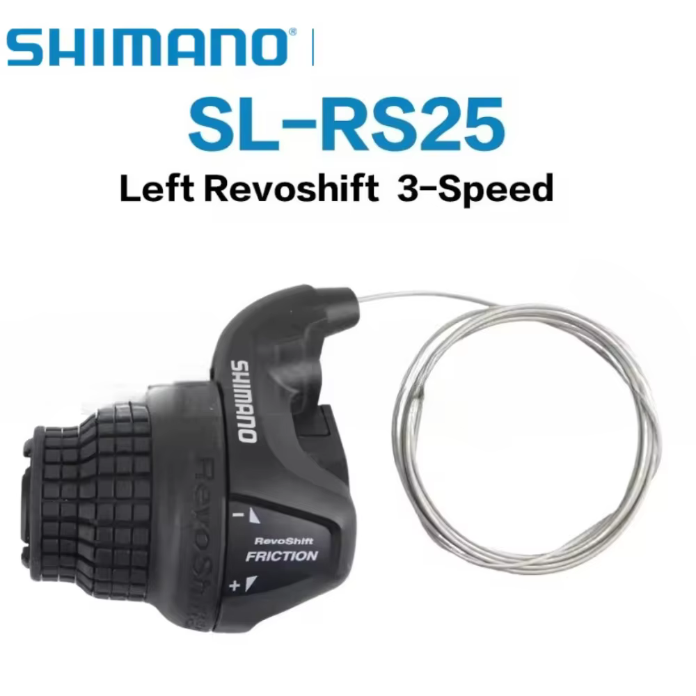 Levier de vitesses Shimano Tourney SL RS25 Revoshift Grip Bike Twist Shifter 3*6s 3*7s 18S 21s pour vélo avec poignées RS35 comme RS31 RS36