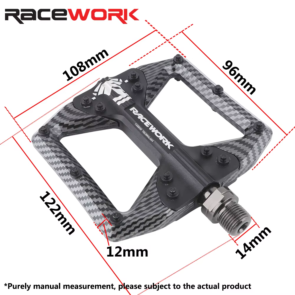 RACEWORK pédales de vélo 3 roulements