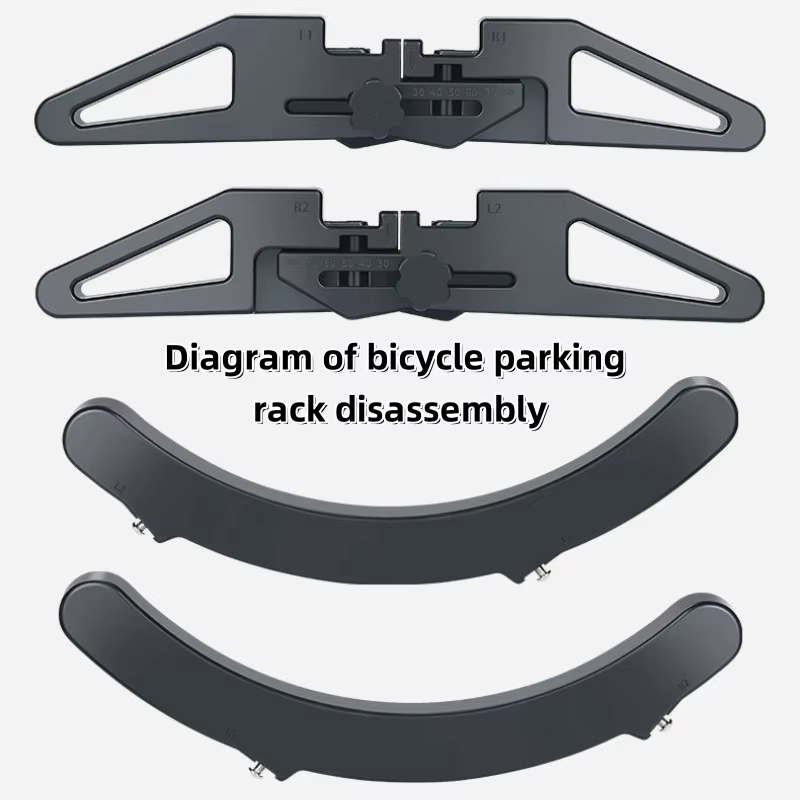 Support de rangement réglable pour vélos