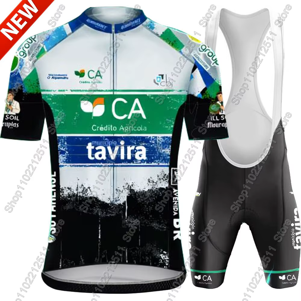 Ensemble de maillot de cyclisme Tavira Team 2026 Portugal