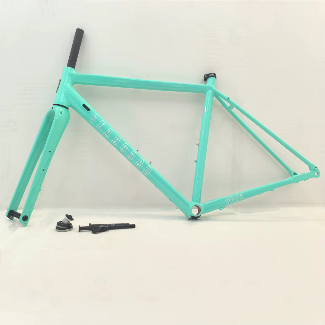 SEABOARD GR02 cadre de vélo de gravier fourche en Fiber de carbone