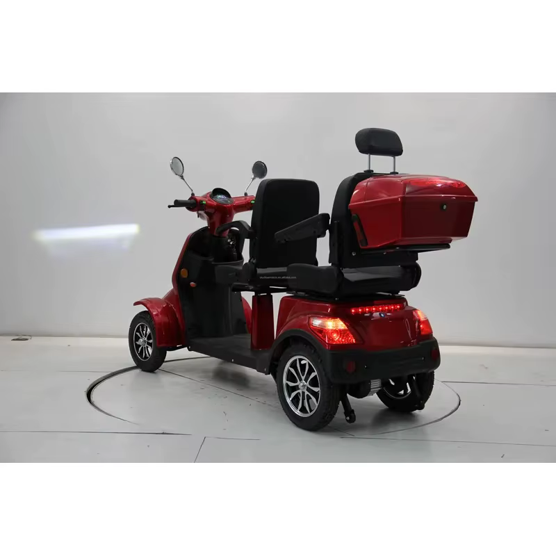 Scooter électrique à Double siège pour personnes âgées