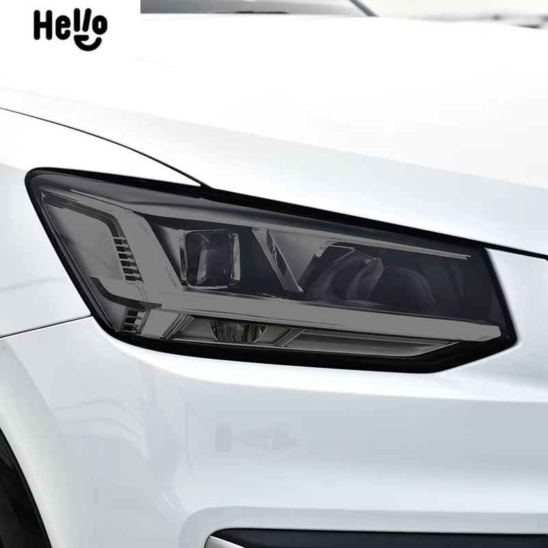 Film de protection autocollant en TPU noir fumé, pour Audi Q2 Q3 F3 8U Q5 Q7 4M Q8 SQ2 SQ5 SQ8 RSQ3 RSQ8, accessoires