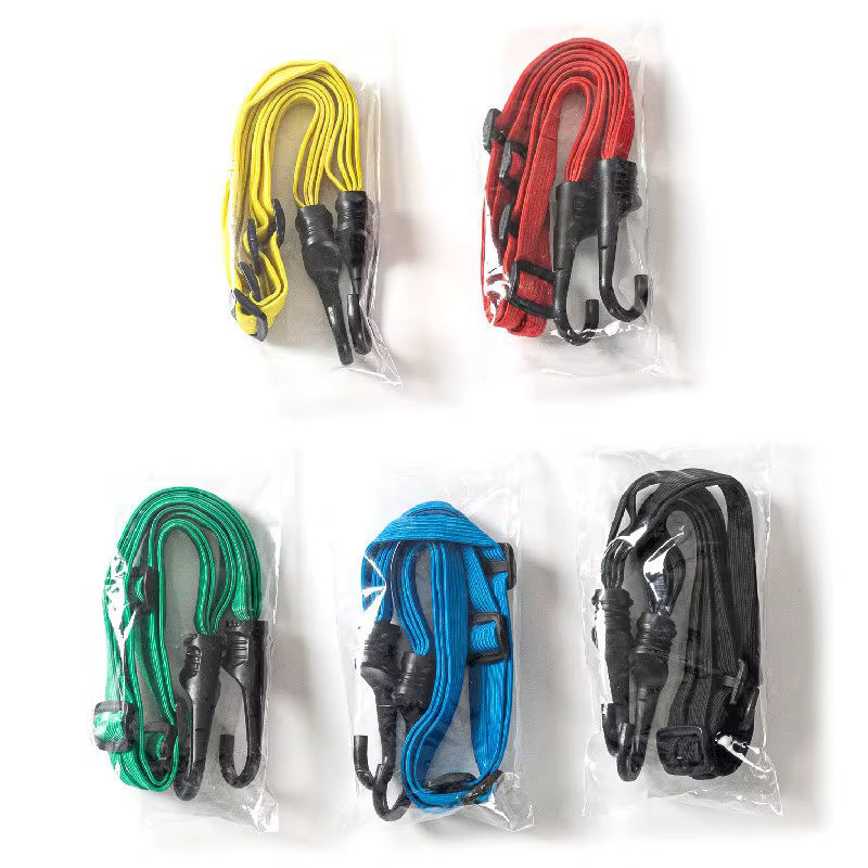 Sangle de corde élastique rétractable pour bagages de casque de moto et de vélo