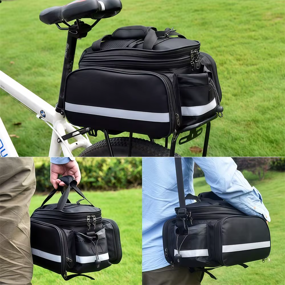 Sac de porte-bagages arrière pour vélo
