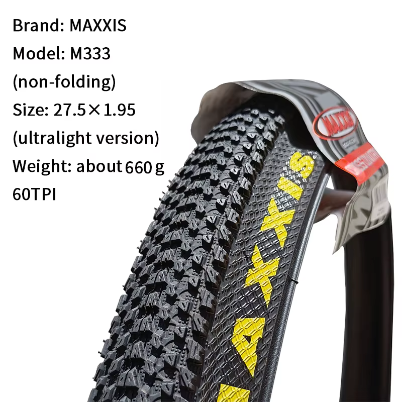 Maxxis M333 PACE vtt pneu de vélo 26*1.95 26*2.1 27.5X1.95 27.5x2.1 29x2.1 29er VTT