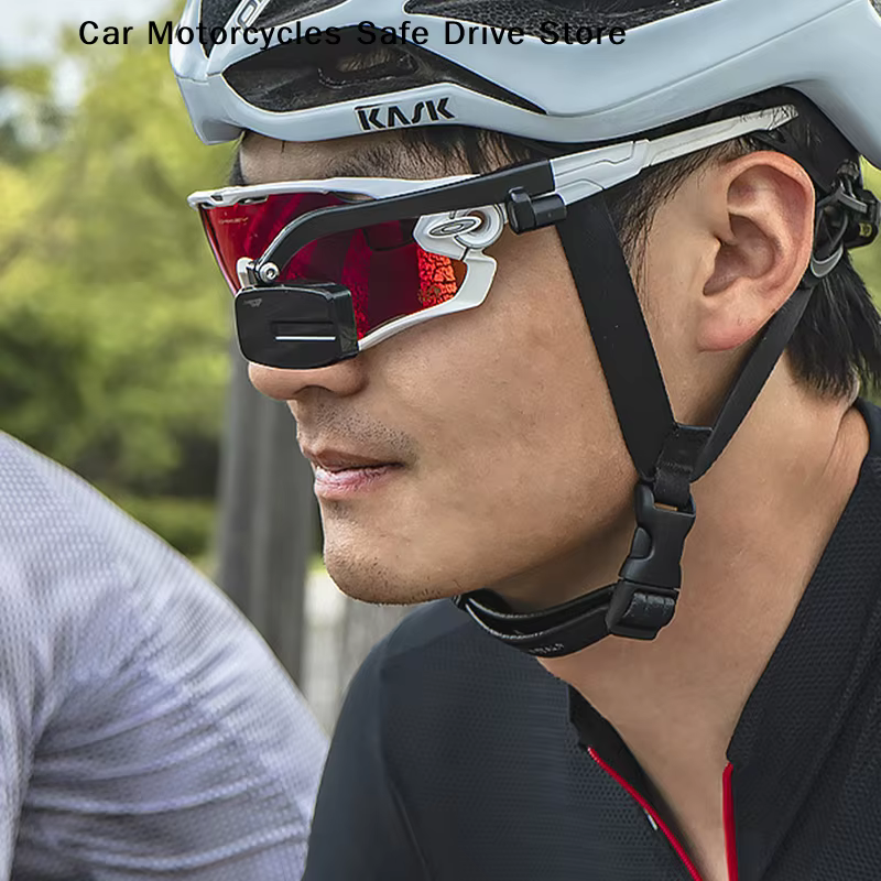 Lunettes de cyclisme avec rétroviseur