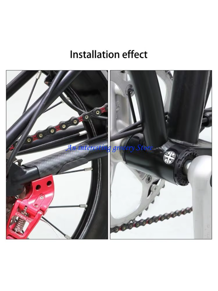 652d Protecteur vélo amical pour débutant Aluminium Alloys Fibres carbone