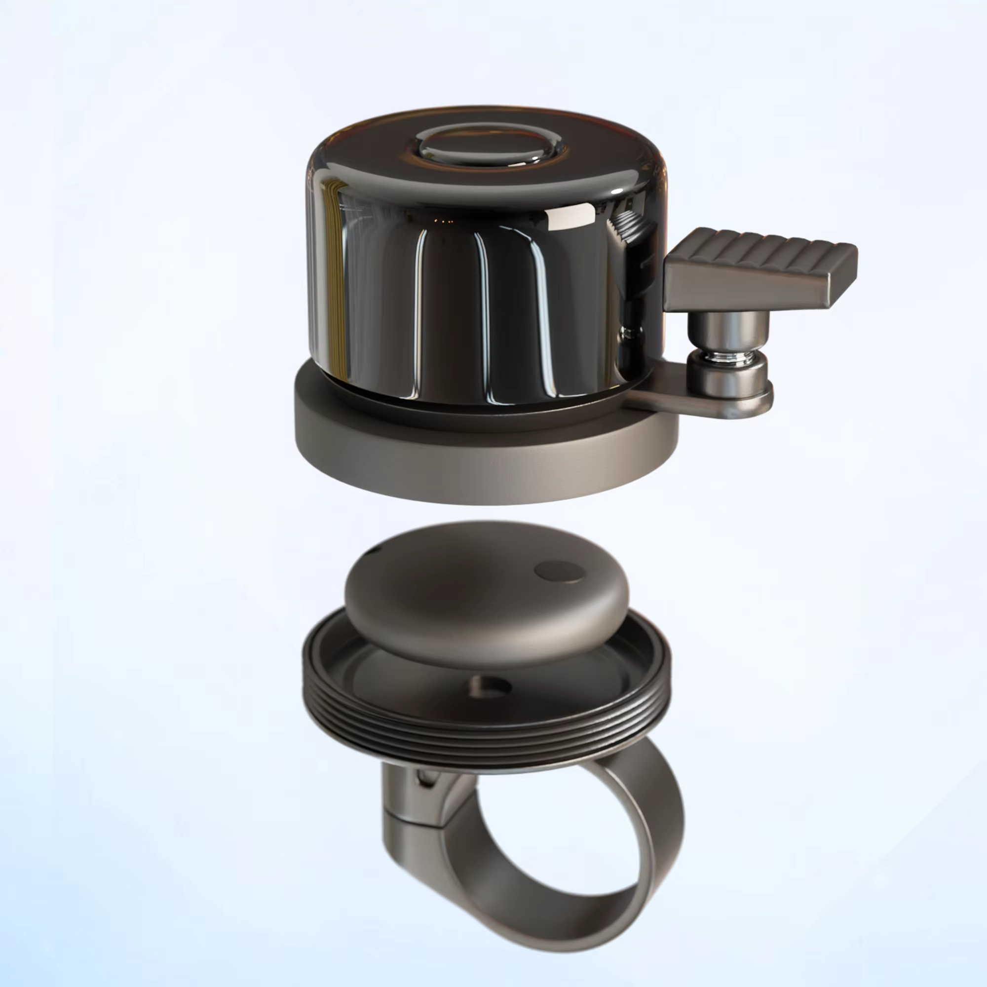 Sonnette de suivi de vélo GPS pour IOS-Android