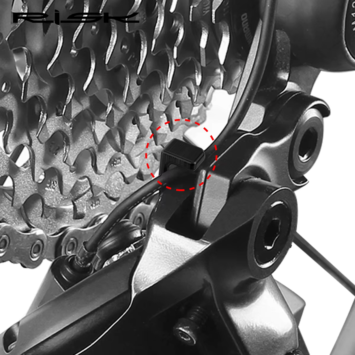 Dérailleur arrière de vélo de route SD300 Di2, e-tube, fixation de fil électrique, Clip de boucle, adaptateur de poignée de câble de chargement, organisateur R7150 R8150