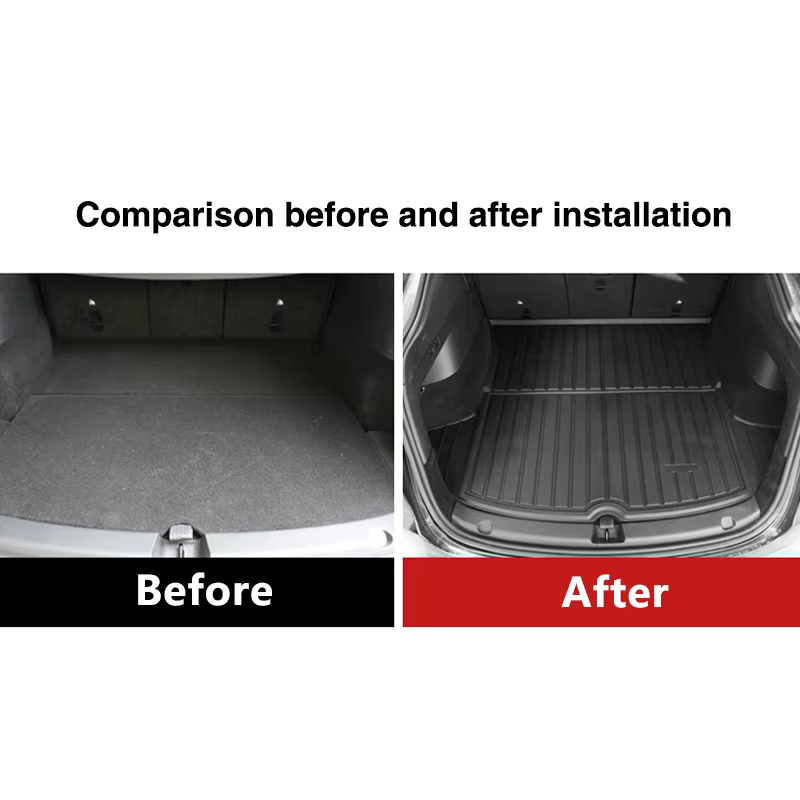 Tapis de Coffre Cargo Imperméable pour Skoda Fabia MK2 5J 2008 ~ 2021 2018 2016 2015 2012 2011, Accessoires de Voiture