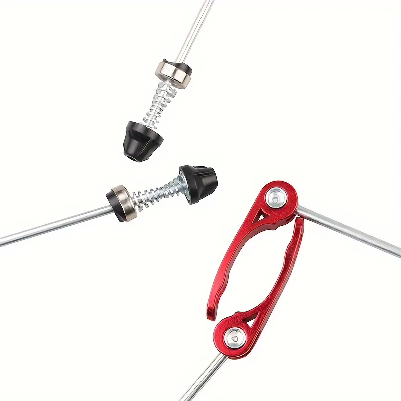 1 paire de brochettes de vélo ultralégères à dégagement rapide