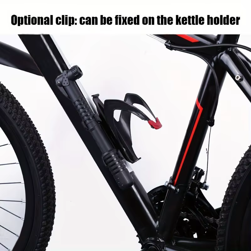 Mini pompe à vélo Portable avec support