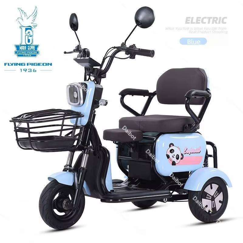Scooter de mobilité à 3 roues pour personnes âgées et handicapées