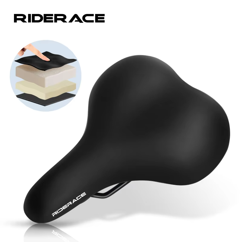 Selle de vélo confortable en mousse à mémoire de forme