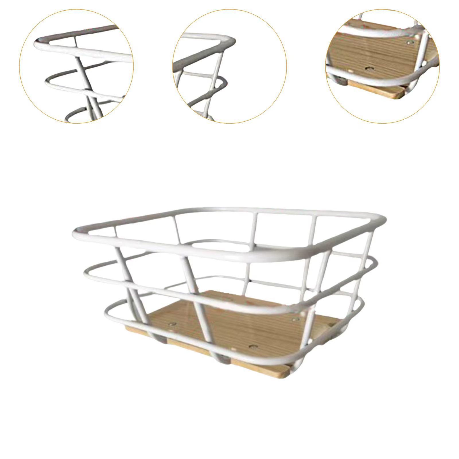Panier avant de vélo, support de chargement de vélo