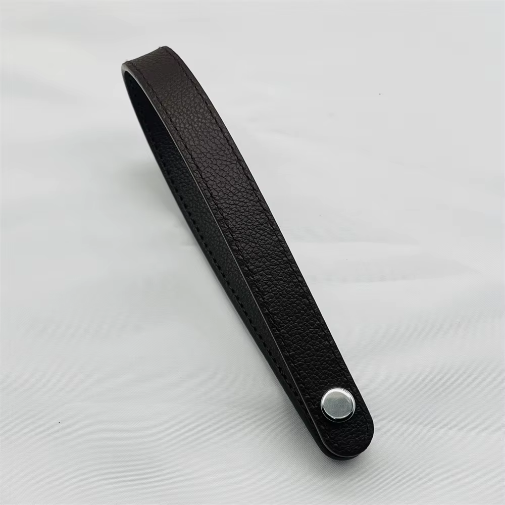 Ceinture de traction en cuir pour porte-avant Brompton, corde à dégagement rapide