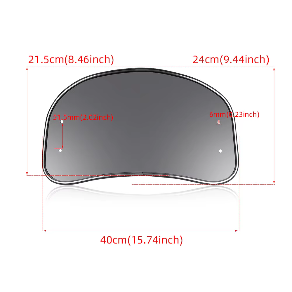 Pare-brise de moto universel pour Scooter