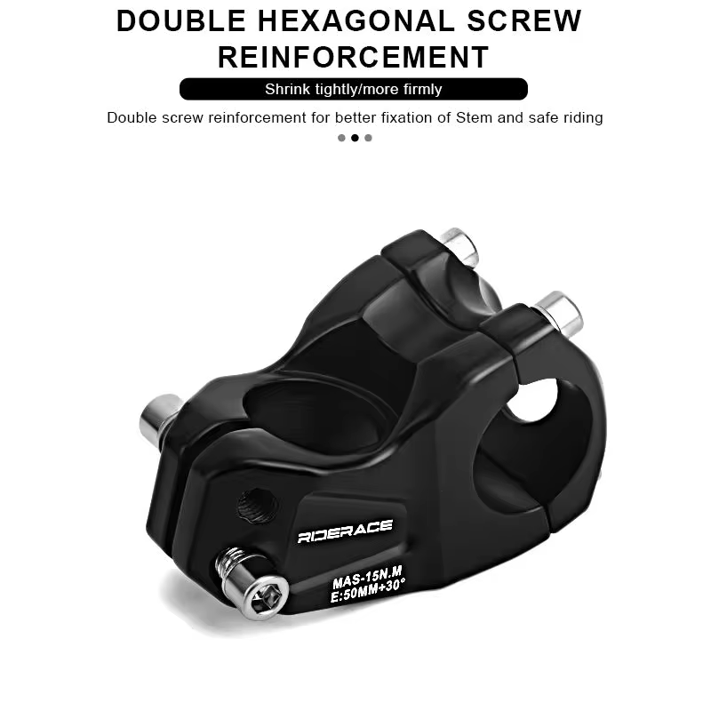 Tige de vélo 30 degrés 50mm courte vtt