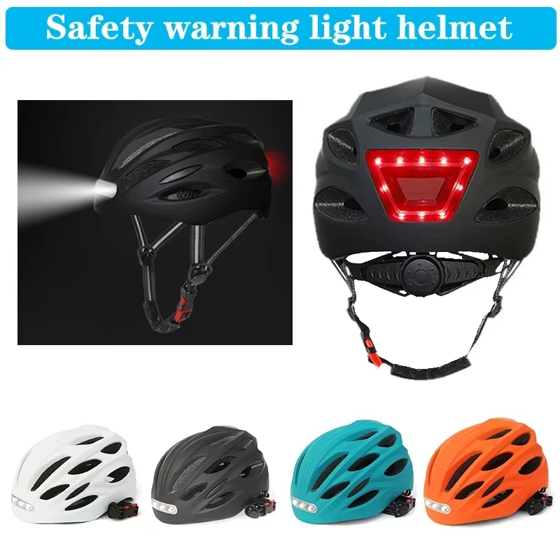 Lampe à LED pour casque de vélo