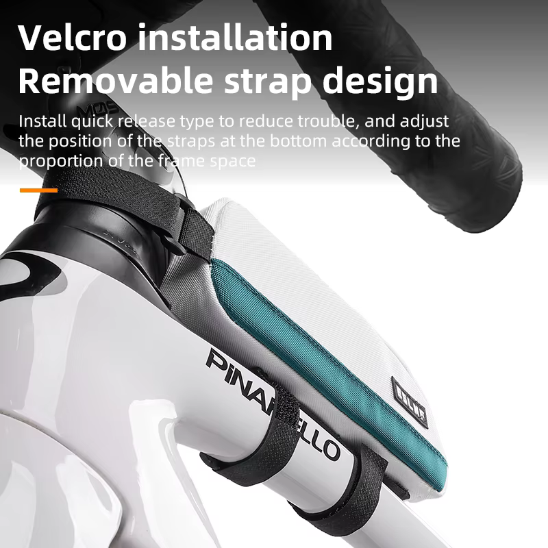 ESLNF sac de Tube supérieur de vélo Portable sac triangulaire de cadre avant de cyclisme sac