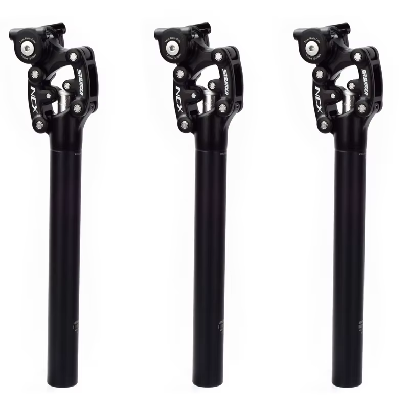 SR Suntour NCX Vélo VTT Tige de Selle à Suspension Amortie 50mm de Course 27.2/28.6/30.0/30.4/30.9/31.6/33.9*350mm Tube de Selle