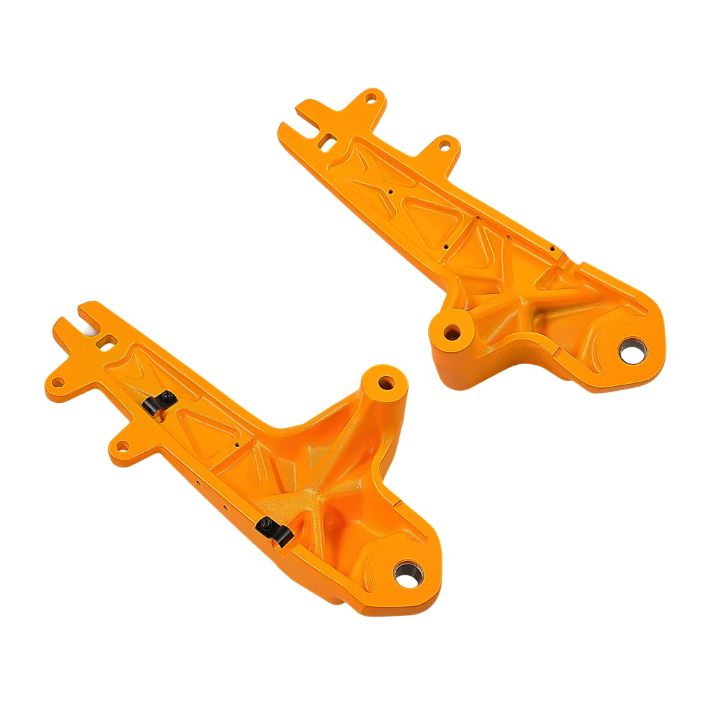 Bras oscillant pour trottinettes électriques AUSOM DT2 PRO & KUGOO F3 PRO MAX – Pièces de rechange d'origine pour fourches avant et arrière (fixation ressort et moteur)