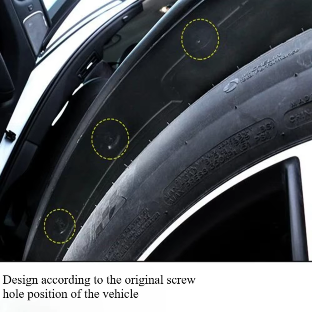 Accessoires de voiture : Cache-garde-boue pour Volvo XC60 2018 2019 2020 2021 2022 – Garde-boue extérieur, pare-éclaboussures, protection anti-merde