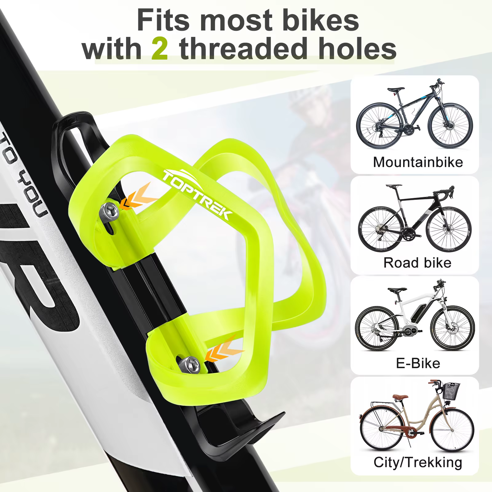 Porte-bidon de vélo route VTT