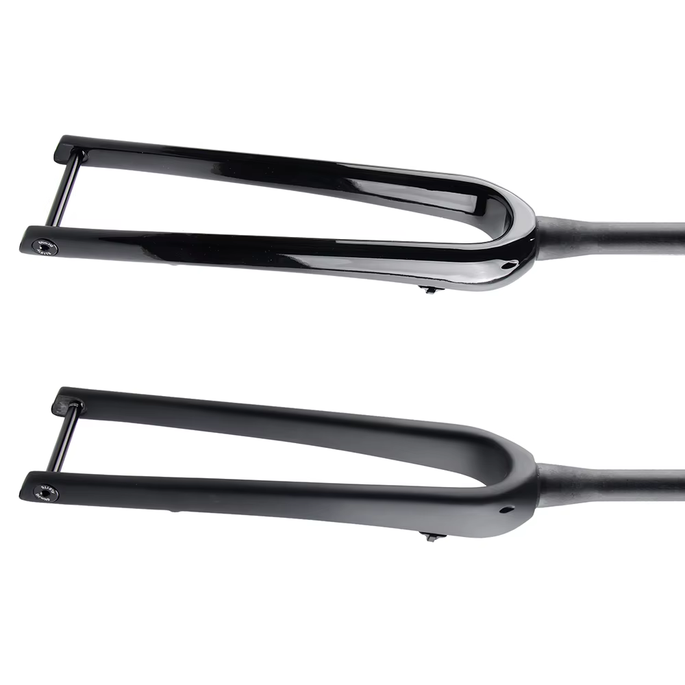 Le plus récent vélo de route en gravier 700C entièrement en Fiber de carbone Cyclocross voyage frein à disque plat avec axe traversant fourche avant dur droit conique