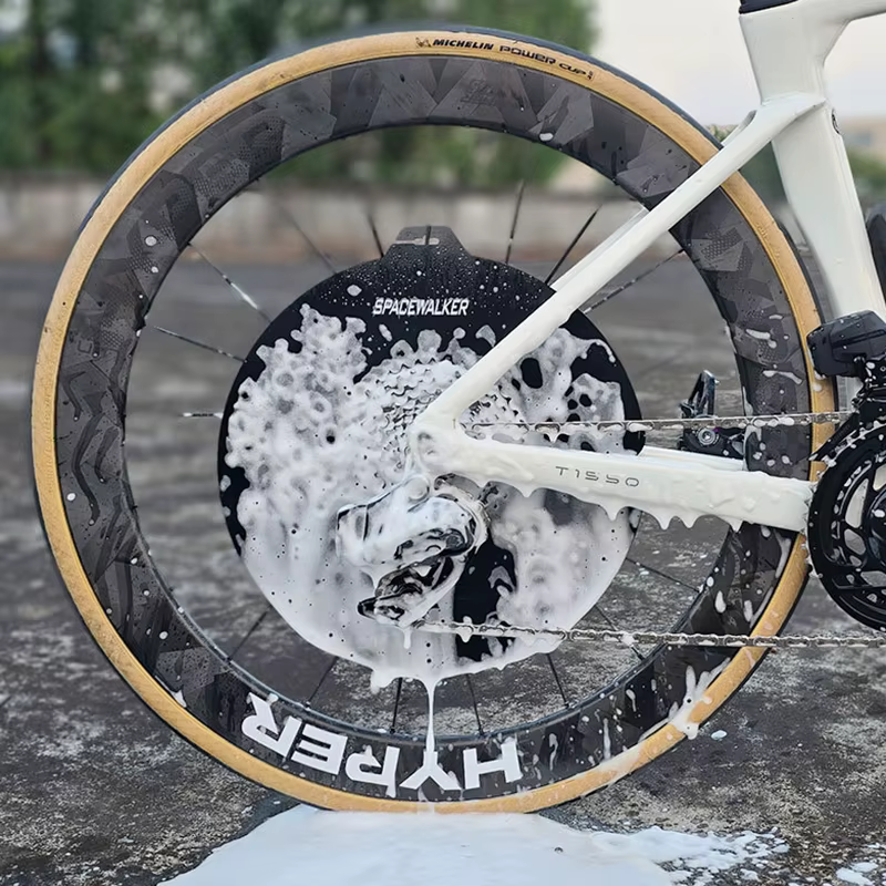 Couvercle de lavage de disque de vélo Anti-grime