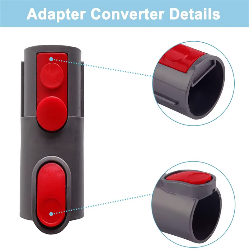 Adaptateur convertisseur pour aspirateur Dyson V6 V7 V8 V10 V11 V12 V15, remplacement d'outils de nettoyage ménager, accessoires