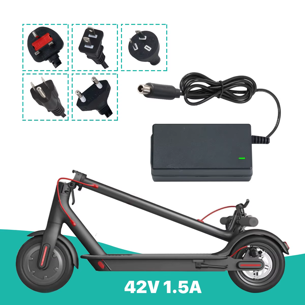 Chargeur pour trottinette électrique Xiaomi M365
