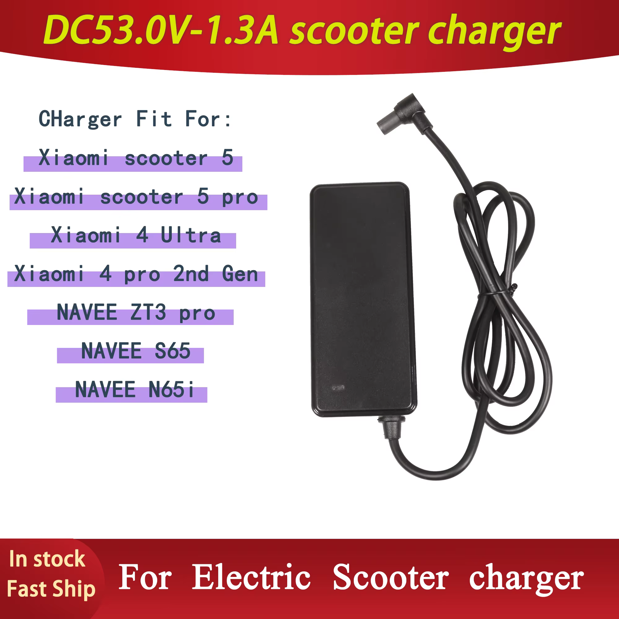 Chargeur de scooter pour xiao mi 5/xiaomi 5pro