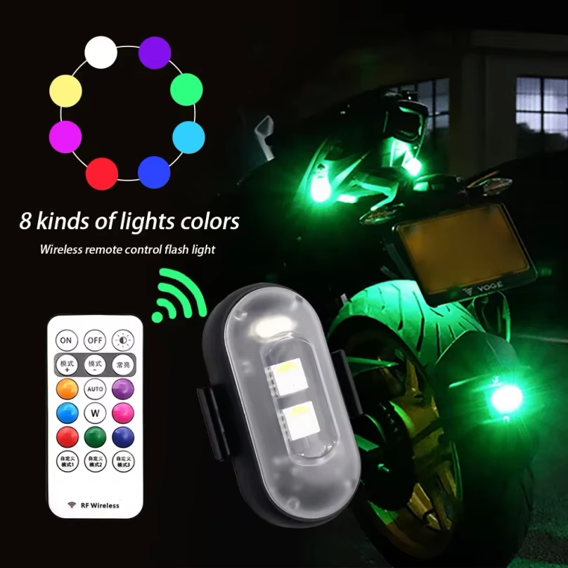 Feux stroboscopiques LED pour trottinette