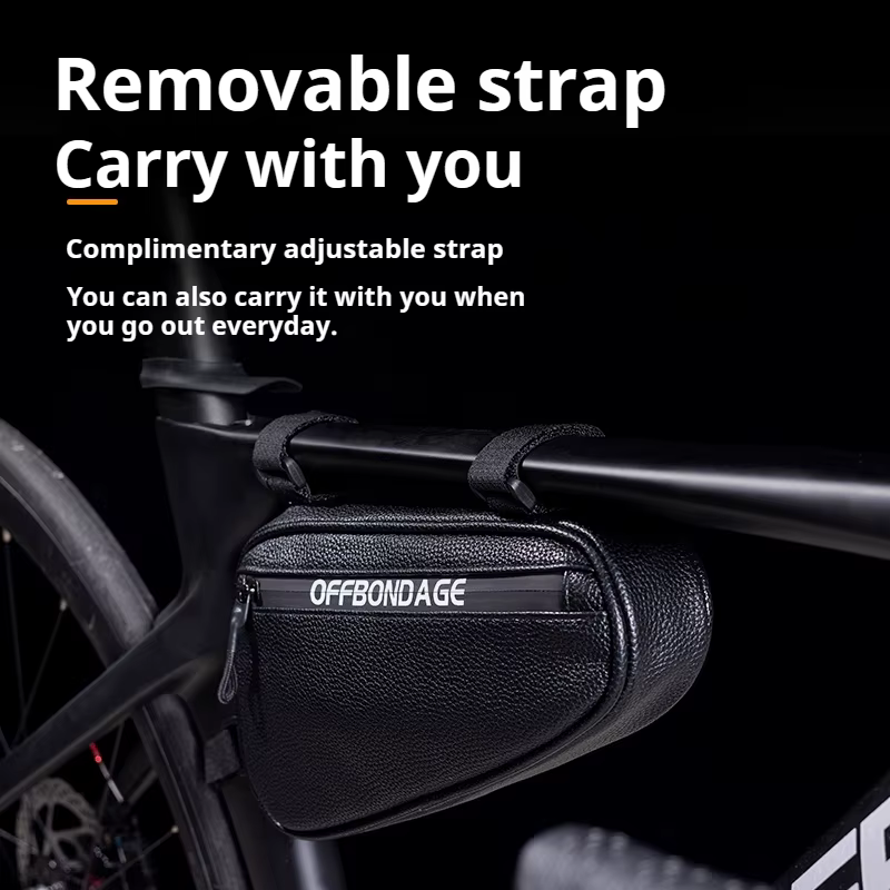 Sacoche triangulaire pour vélo
