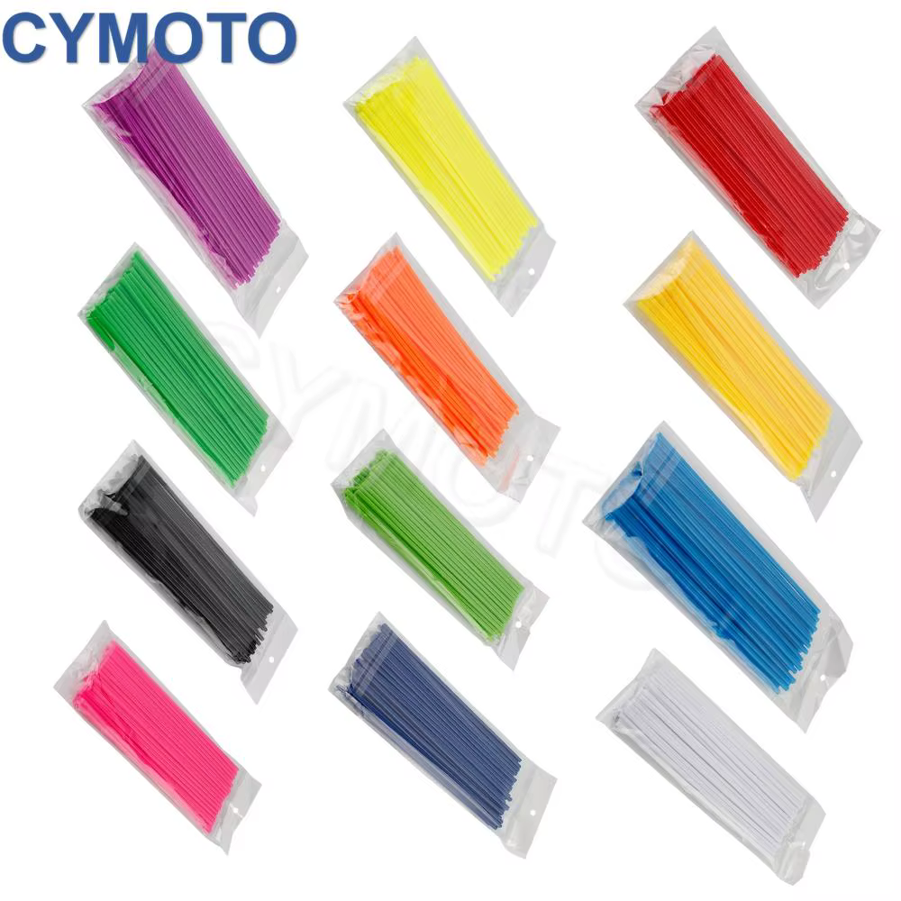 Peaux de rayons couvre-rayons pour Motocross vélo