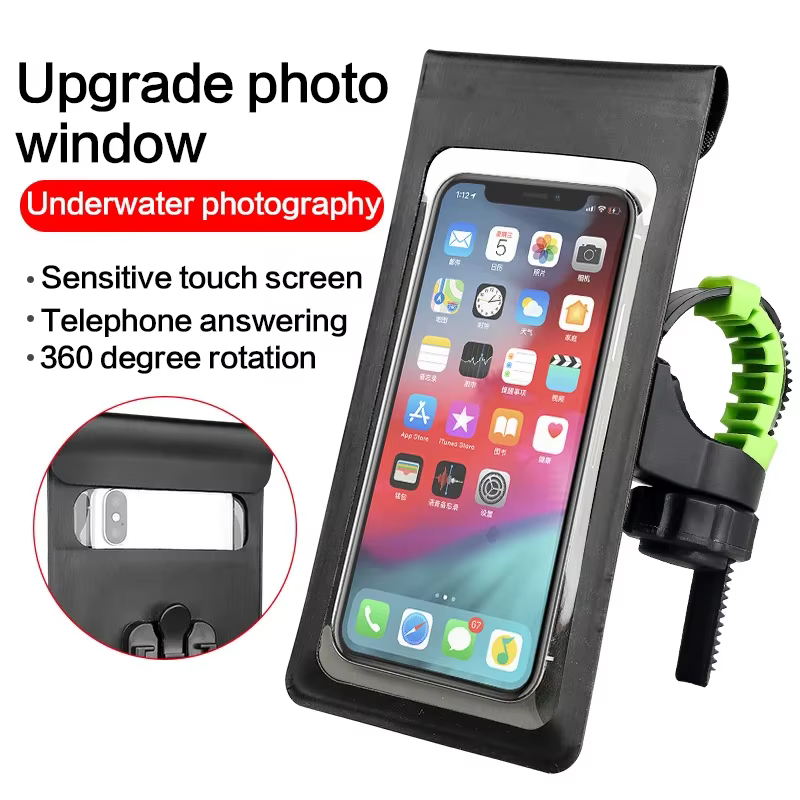 Support de téléphone portable étanche pour vélo et moto