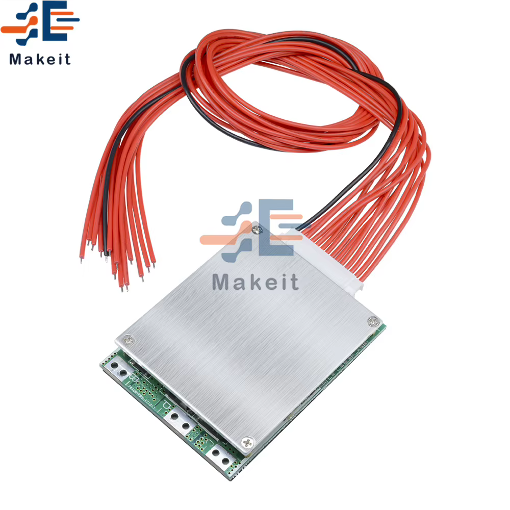 Carte de protection du chargeur de batterie au lithium, fonction BMS pour vélo électrique, Balance, Eddie Ion, BMS 13S, 48V, 20A, 35A