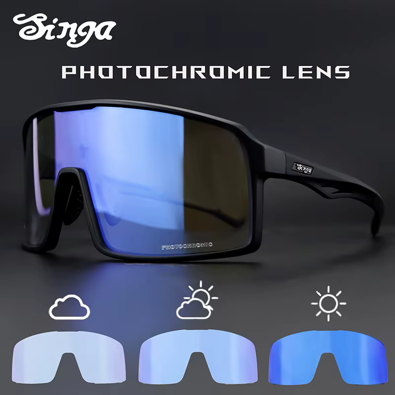Lunettes de cyclisme photochromiques