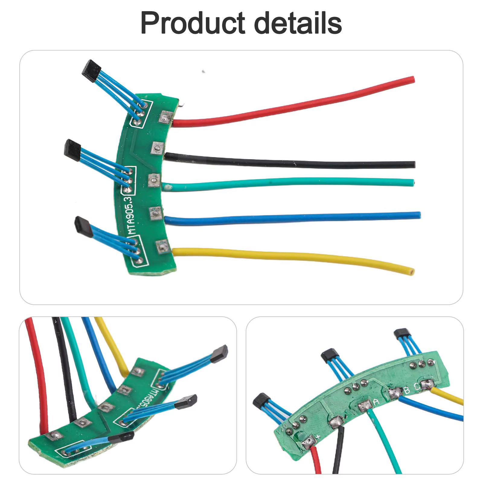 Carte PCB 120 ° 413F pour vélo électrique
