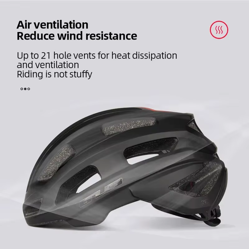 Casque de vélo moulé intégralement pour homme et femme