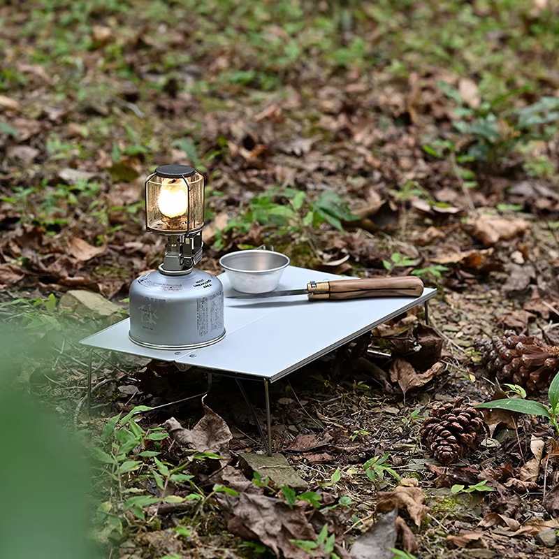 Mini Table d'extérieur ultralégère pliable en alliage d'aluminium, pour voyage, pique-nique, Barbecue, mobilier de Camping léger