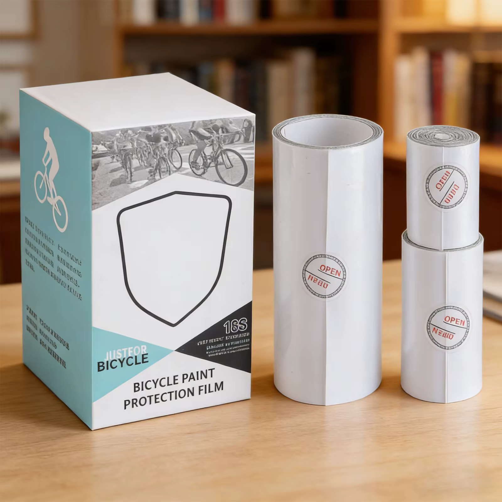 Autocollant de protection de cadre de vélo pour VTT et vélo de route