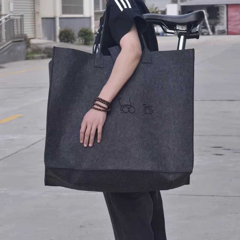 1 pièces sac de rangement de vélo pliable léger à la mode pour Brompton 14-16 pouces pour sac fourre-tout Dahon sac de