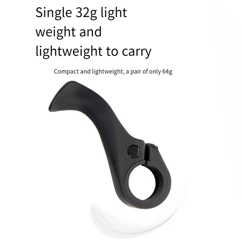 Embouts de barre de vélo ergonomiques poignées de pouce de guidon