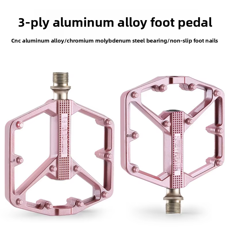 3 pédales de vélo à roulements scellés
